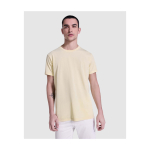 Men’s short sleeve jersey cotton T-shirt, 180 g/m2, Roly Corgi yellow colour