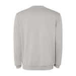Unisex crew neck jumper, cotton, 250 g/m2, Roly Jaya grey colour