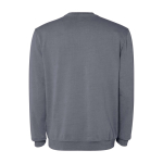 Unisex crew neck jumper, cotton, 250 g/m2, Roly Jaya dark grey colour