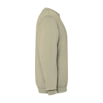 Unisex crew neck jumper, cotton, 250 g/m2, Roly Jaya khaki colour