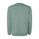 Unisex crew neck jumper, cotton, 250 g/m2, Roly Jaya dark green colour