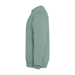 Unisex crew neck jumper, cotton, 250 g/m2, Roly Jaya dark green colour