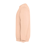 Unisex crew neck jumper, cotton, 250 g/m2, Roly Jaya coral colour