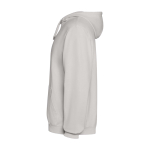 Unisex hoodie, washed finish, 250 g/m2, Roly Kenia grey colour