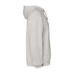 Unisex hoodie, washed finish, 250 g/m2, Roly Kenia grey colour