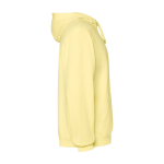 Unisex hoodie, washed finish, 250 g/m2, Roly Kenia yellow colour