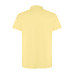 Unisex short sleeve polo, washed finish, 200 g/m2, Roly Cobain yellow colour