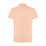 Unisex short sleeve polo, washed finish, 200 g/m2, Roly Cobain coral colour