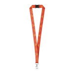 Polyester sublimation lanyard with safety breakaway various colours