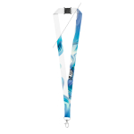 Polyester sublimation lanyard with safety breakaway main view