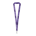 EU-made RPET lanyard with trigger clip various colours