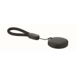 Smart locator with keyring compatible with Apple and Android black colour second view