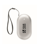 matt silver colour view with print area