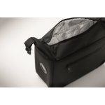 Cooler bag with temperature indicator and short handles 5L black colour sixth photographic view