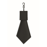 Color RPET cleaning cloth with hanging hook black colour