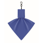 Color RPET cleaning cloth with hanging hook royal blue colour third view