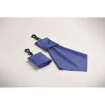 Color RPET cleaning cloth with hanging hook royal blue colour fourth photographic view