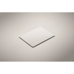 Rectangular PVC-laminated magnet for corporate branding white colour fifth photographic view