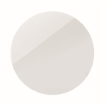 Round PVC-laminated magnet for full-colour branding white colour