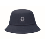 100% polyester corduroy beanie for embroidery 220 g/m² blue colour main view