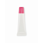 Vegan lip balm in tube with SPF10 vanilla 12 g fuchsia colour