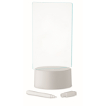 Acrylic LED board with aluminum base and white marker white colour second view