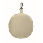 Water-repellent polyester bucket hat 64 g/m² khaki colour fifth view