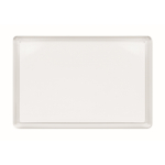 Rectangular magnetic acrylic photo frame for fridge transparent colour