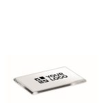 Rectangular magnetic acrylic photo frame for fridge transparent colour view with print area