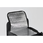 Foldable car organizer made of RPET 600D polyester black colour seventh photographic view