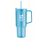 transparent light blue colour view with print area