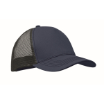 5-panel trucker cap in cotton and mesh 250 g/m² navy-blue colour