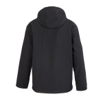 Women's softshell jacket with hood and fleece lining SOL'S black colour