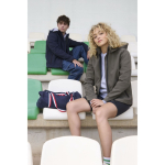 Women's softshell jacket with hood and fleece lining SOL'S dark grey colour