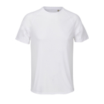 Breathable recycled polyester T-shirt SOL'S white colour ninth view