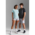 Breathable recycled polyester T-shirt SOL'S taupe grey colour