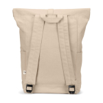 Roll-top backpack with top closure and pockets 17L 380 g/m² natural colour second view