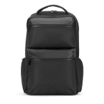 Water-repellent organiser backpack with pockets 23L 17.3” black colour first view