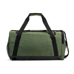 Recycled polyester sports bag with spacious 37L compartment dark green colour second view