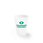 Single-wall plastic party cup made in Europe 330ml transparent colour image with logo