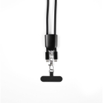 Cable lanyard with phone holder and ultra-fast 60W charging black colour sixth view