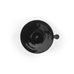 Magnetic phone holder with 360° rotation and vacuum fixing black colour second view