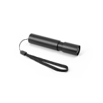 Rechargeable torch with 3 light settings and zoom function black colour third view