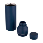 Double-wall stainless steel thermal bottle 650ml navy-blue colour third view