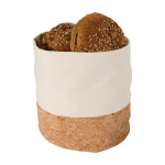 Lightweight, multi-purpose cotton bread basket that’s easy to clean natural colour