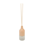 Aroma reed diffuser with wood effect, ideal for the home 30 ml wood colour
