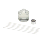 Refreshingly scented reed diffuser with soft fragrances 100ml white colour second view