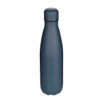 Recycled stainless steel water bottle with cap 750ml bondi blue colour