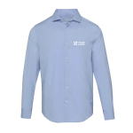 Men’s poplin long-sleeve shirt with regular fit 133 g/m² Elevate main view