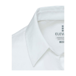 Women’s poplin shirt with long sleeves and straight fit 133 g/m2 Elevate white colour close-up view 1